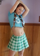 pattycake online blonde tease green skirt