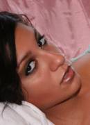 Raven Riley strips nude in her pink chair